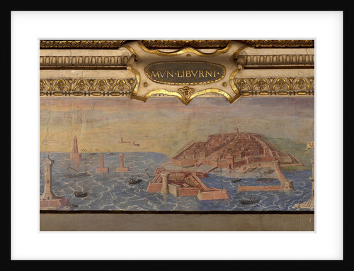 View of Livorno, 1557-1558 by Giorgio Vasari