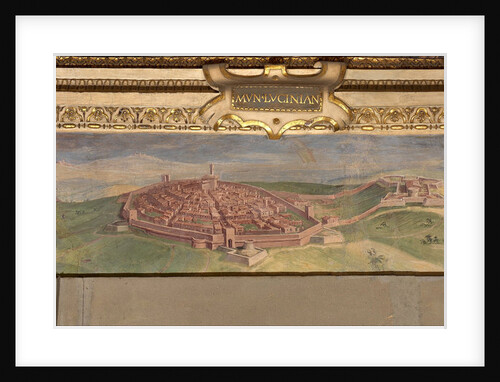 View of Lucignano, 1557-1558 by Giorgio Vasari