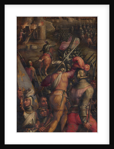 The Battle of Barbagianni near Pisa, 1563-1565 by Giorgio Vasari