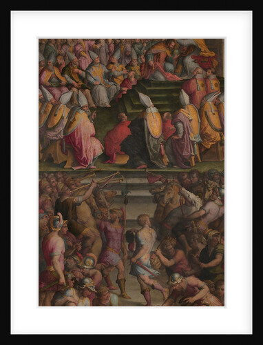 Pope Clement VII crowned Charles V in Bologna, 1556-1562 by Giorgio Vasari