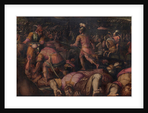 The Battle against Radagaisus at Faesulae in 406, 1563-1565 by Giorgio Vasari