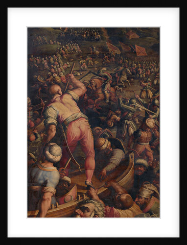 Rout of the Turks at Piombino, 1563-1565 by Giorgio Vasari
