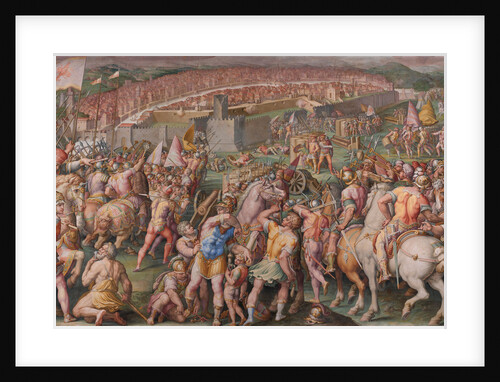The storming of the fortress of Stampace in Pisa, 1568-1571 by Giorgio Vasari