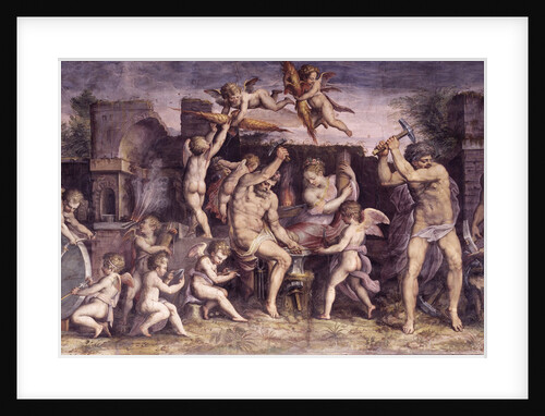 The Forge of Vulcan, 1556-1557 by Giorgio Vasari