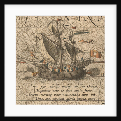 The Victoria, a Spanish carrack by Abraham Ortelius