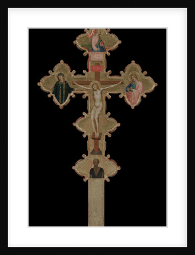 Portable, Double Sided Cross (recto), 1335-1340 by Bernardo Daddi