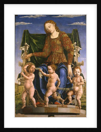 The Muse Terpsichore, 1455-1460 by Cosimo Tura