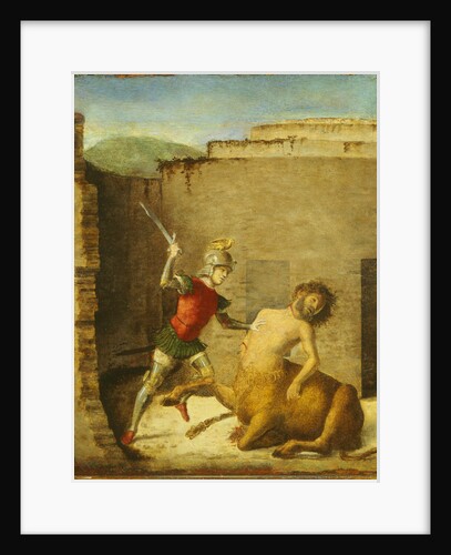 Theseus Slaying Minotaur, 1505 by Giovanni Battista Cima da Conegliano