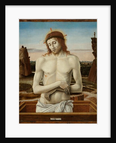 The Man of Sorrows, 1460-1469 by Giovanni Bellini