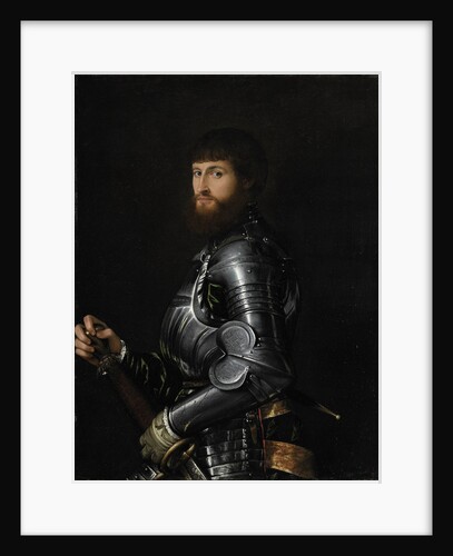 Portrait of a Nobleman in Armour, Between 1540 and 1560 by Giovan Battista Moroni