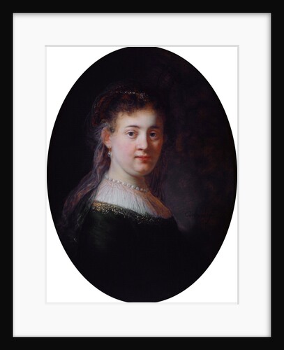 Portrait of Saskia van Uylenburgh, 1633 by Rembrandt van Rhijn