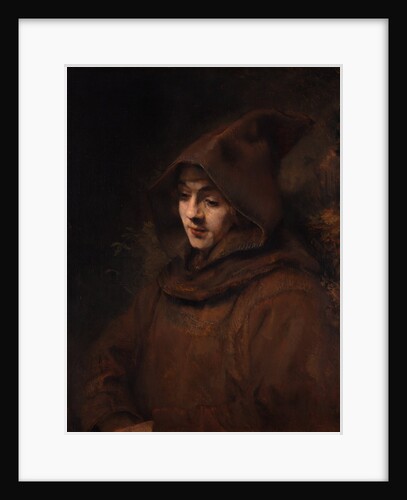 Titus as a monk, 1660 by Rembrandt van Rhijn