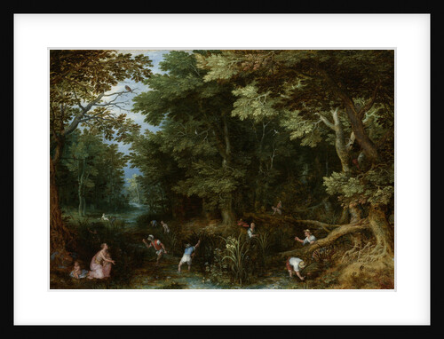 Leto and Peasants of Lykia, 1595-1610 by Jan Brueghel the Elder