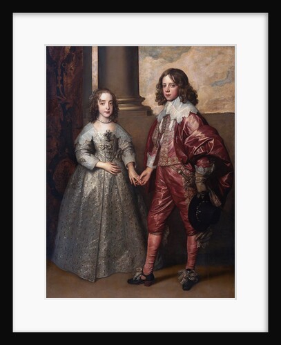 William II, Prince of Orange, and his Bride, Mary Henrietta Stuart, First third of 17th cen by Sir Anthony van Dyck