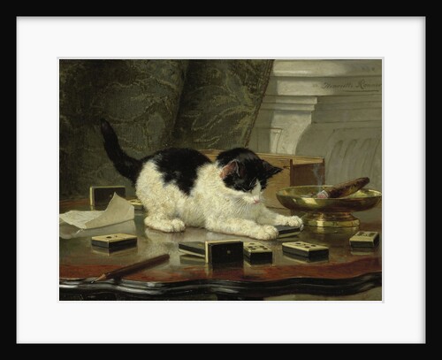 Kittens Game, ca 1860-1870 by Henriëtte Ronner-Knip
