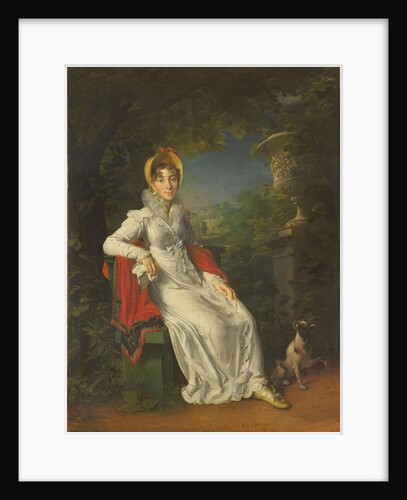 Caroline Bonaparte, Queen of Naples and Sicily, in the Bois de Boulogne, 1820-1830 by François Pascal Simon Gérard