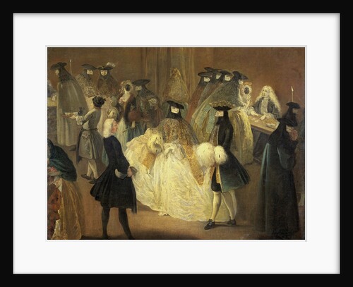 Casino (Il ridotto), Second Half of the 18th cen by Pietro Longhi