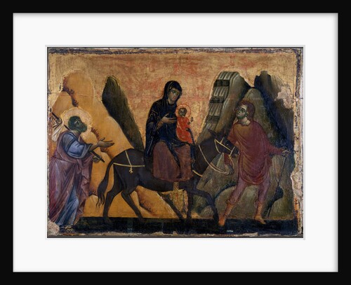 The Flight into Egypt, c. 1280 by Guido da Siena
