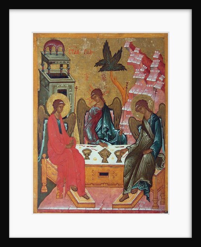 The Holy Trinity, 15th century by Russian icon