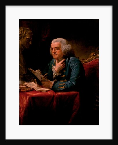 Portrait of Benjamin Franklin, 1767 by David Martin