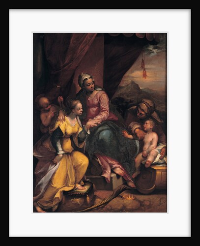 The Mystical Marriage of Saint Catherine, 1590 by Denys Calvaert