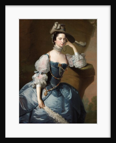 Portrait of Margaret, Lady Oxenden, c. 1755 by Thomas Hudson