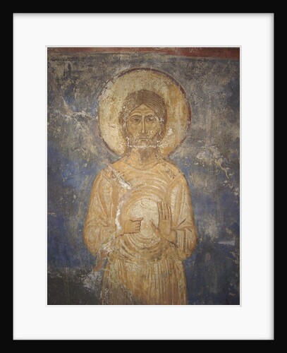 Saint Alexius von Edessa, 12th century by Ancient Russian frescos