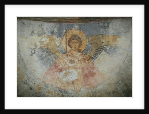 Saint Michael the Archangel, 12th century by Ancient Russian frescos