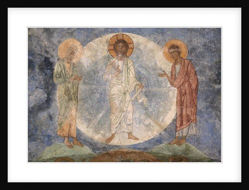 The Transfiguration of Jesus, 12th century by Ancient Russian frescos