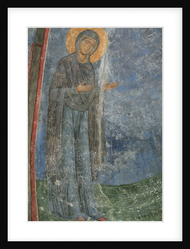 The Virgin, 12th century by Ancient Russian frescos