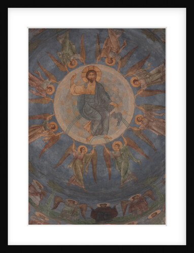 The Ascension of Christ, 12th century by Ancient Russian frescos