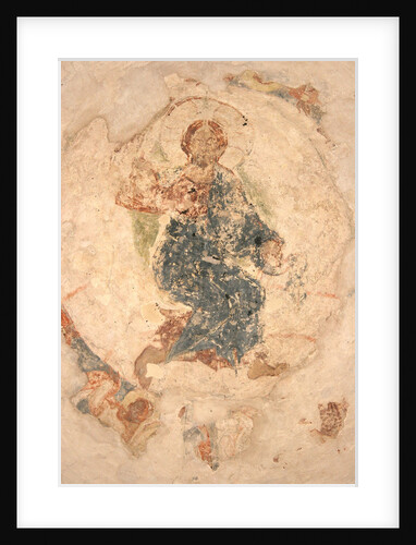 The Ascension of Christ, 1313 by Ancient Russian frescos