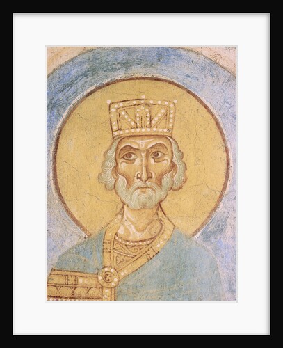 King David, 12th century by Ancient Russian frescos