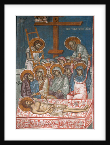 The Lamentation over Christ, ca 1350 by Anonymous
