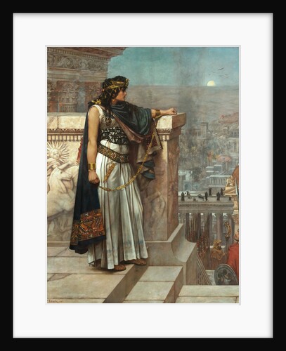 Zenobias last look on Palmyra, 1888 by Herbert Gustave Schmalz