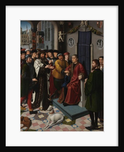 The Judgment of Cambyses (left panel), 1498 by Gerard David