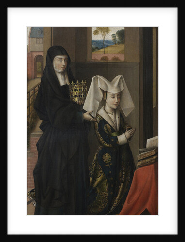 Isabel of Portugal with Saint Elizabeth, 1457-1460 by Petrus Christus