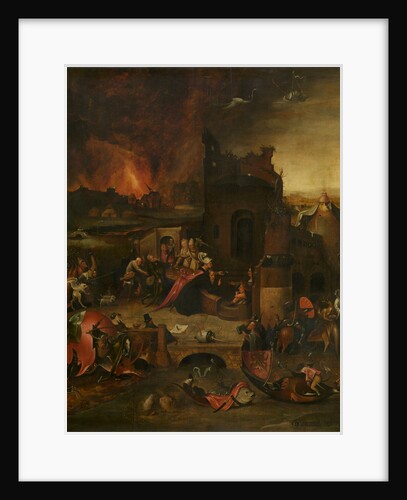 The Temptation of Saint Anthony, 16th century by Hieronymus Bosch