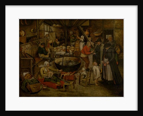 Visit to the Peasants, First third of 17th cen by Pieter Brueghel the Younger