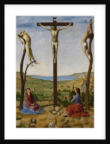 Calvary, Second Half of the 15th cen by Antonello da Messina