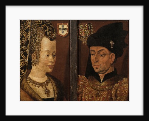 Portraits of Philip the Good and Isabella of Portugal, 16th century by Netherlandish master