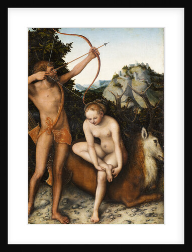 Apollo and Diana, ca 1530 by Lucas Cranach the Elder