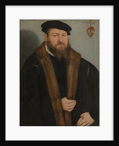 Portrait of a man, 1557 by Lucas Cranach the Younger