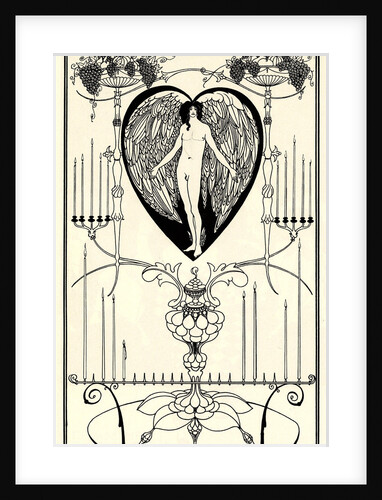 Illustration for The Mirror of Love by Marc-André Raffalovich, 1895 by Aubrey Beardsley