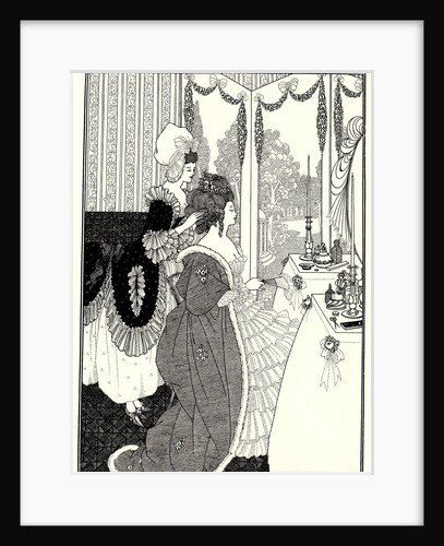 The Toilet (Illustration for The Rape of the Lock by Alexander Pope), 1894 by Aubrey Beardsley
