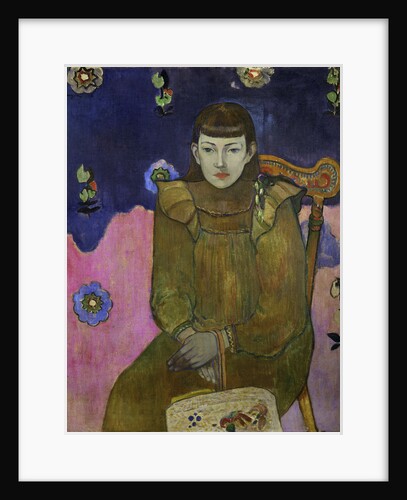 Portrait of Vaiite (Jeanne) Goupil, 1896 by Paul Eugéne Henri Gauguin