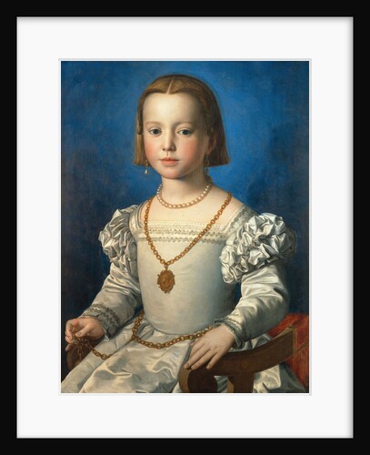 Portrait of Bia de Medici, 1542 by Agnolo Bronzino