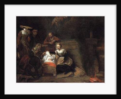 The Adoration of the Christ Child by Samuel Dirksz van Hoogstraten