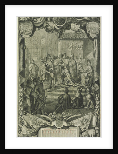 Coronation of Stanislaw I Leszczynski in 1705, 1706 by Anonymous