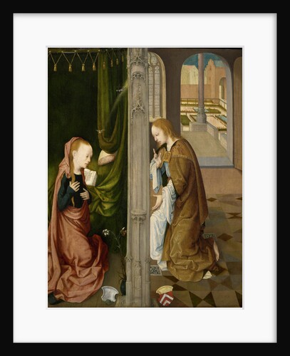 The Annunciation, ca. 1470-1480 by Master of the Virgo inter Virgines